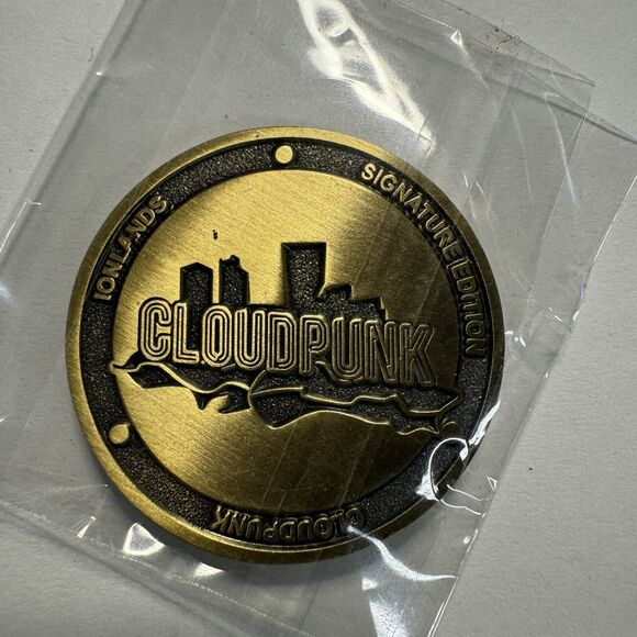 Cloudpunk Signature Edition Video Game Collector Coin - Picture 1 of 2